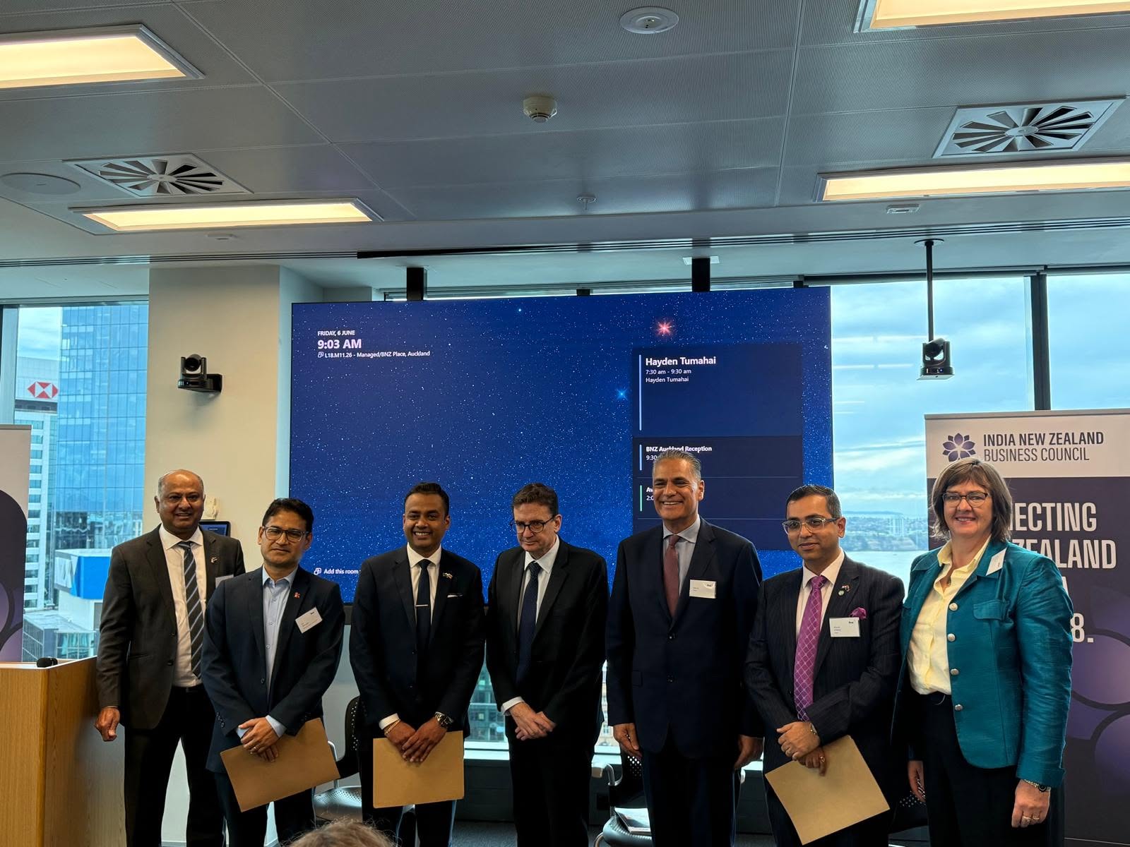 MoU signed with the India New Zealand Business Council and the Sri Lankan Business Association NZ